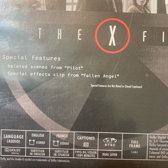 The X Files Season 1 & 2 DVD - Picture 3 of 7